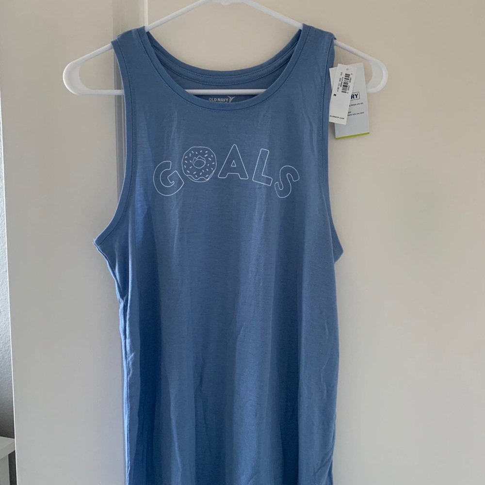 NWT Old Navy Active “G🍩ALS” Workout Top, M